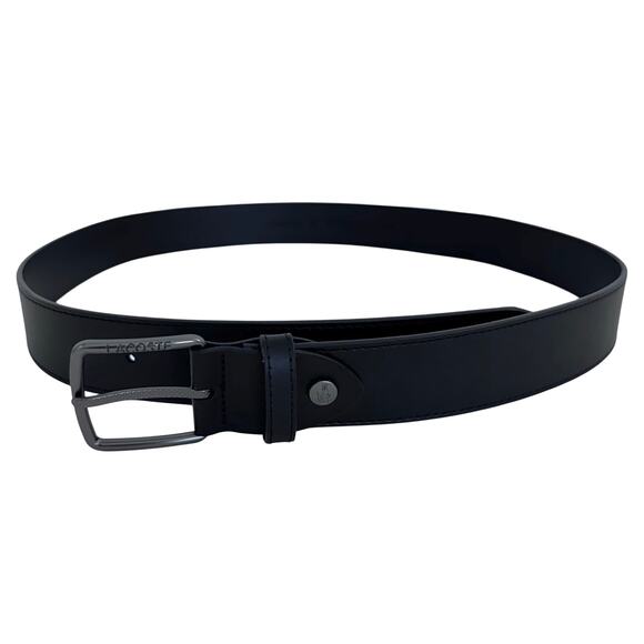 Lacoste Black Leather Belt Logo Buckle Men Lacoste Black Leather Belt Logo Buckle Men’s Size 40”